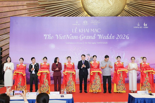 “Siêu triển lãm” The Vietnam Grand Weddx 2026 khép lại với những cột mốc ấn tượng và mở ra kỷ nguyên mới cho tương lai ngành cưới Việt Nam