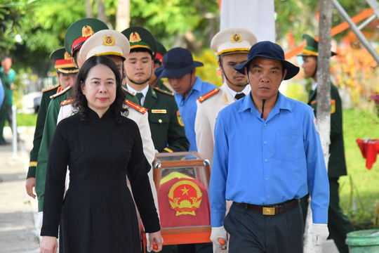 235 liệt sĩ trở về với đất mẹ trong vòng tay tri ân của quê hương An Giang