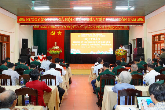 Câu Nhi được xác định là khu vực chôn cất liệt sĩ hy sinh ngày 26/5/1972