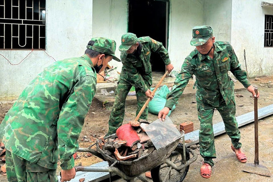 Dựng những mái ấm tri ân nơi biên giới