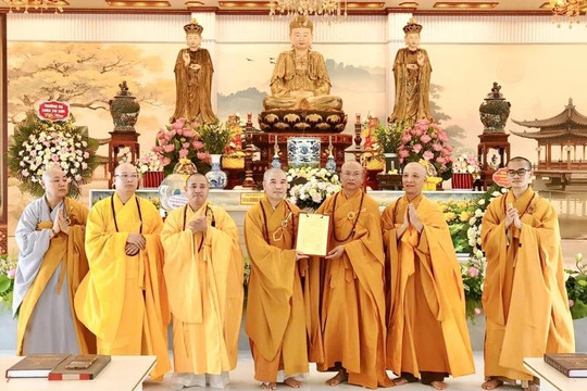 Ninh Bình: Thành lập Ban Đại diện Phật giáo liên phường Kim Bảng và Phủ Lý