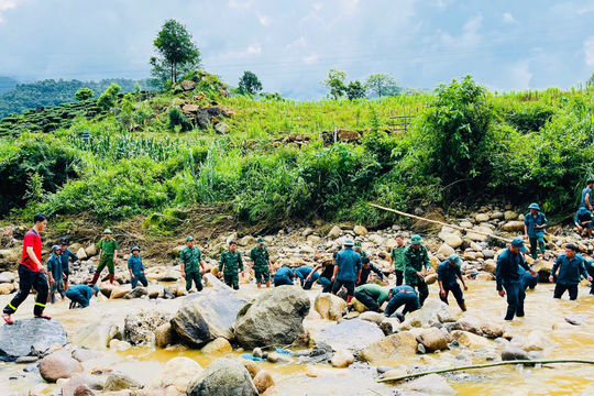 Tìm thấy thi thể nam thanh niên người Mông bị lũ cuốn trôi ở Lai Châu