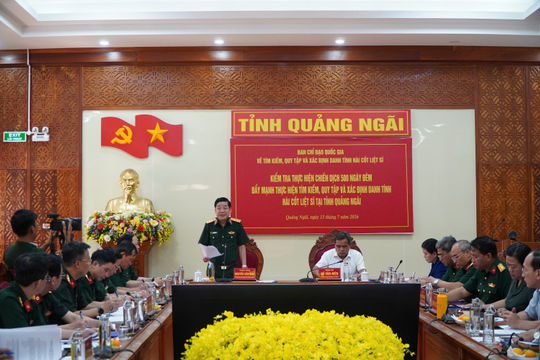 Huy động hệ thống chính trị tìm kiếm, quy tập hài cốt liệt sĩ