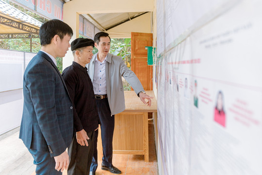 "Người có uy tín phải là người nói đi đôi với làm"