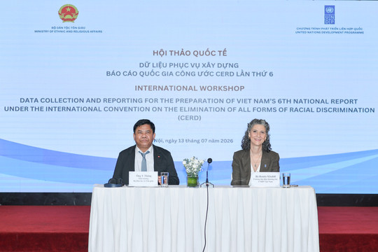 Thúc đẩy xây dựng dữ liệu phục vụ Báo cáo quốc gia Công ước CERD lần thứ 6