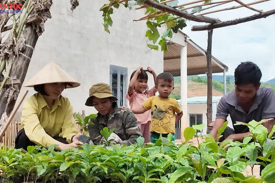 [Video] Ngày mới ở khu tái định cư Đăk Wơk