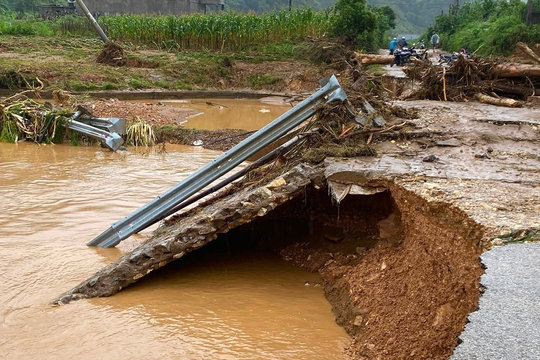 Mưa lũ trên địa bàn Lai Châu gây thiệt hại gần 200 tỷ đồng