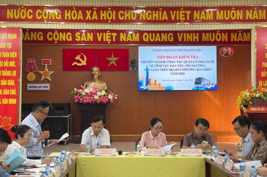 Rà soát công tác dân tộc, tín ngưỡng, tôn giáo tại các phường, xã, đặc khu TP. Hồ Chí Minh