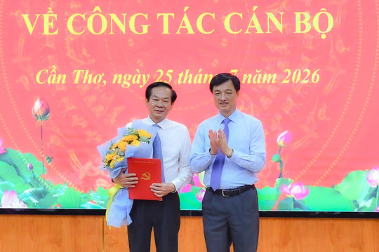 Ông Đỗ Thanh Bình được điều động giữ chức Bí thư Thành ủy Cần Thơ