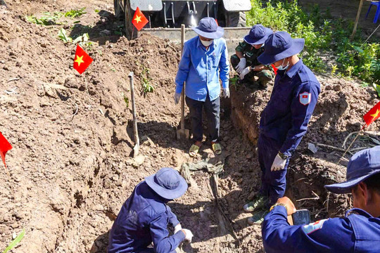 An Giang: Quy tập 170 hài cốt liệt sĩ trong mùa khô