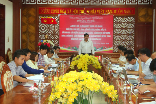 Tăng tốc giải ngân vốn Chương trình MTQG nhưng phải bảo đảm hiệu quả thực tế