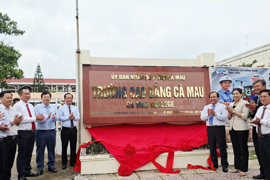 Công bố thành lập Trường Cao đẳng Cà Mau