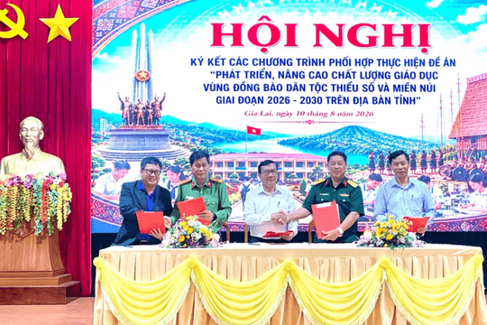 Mỗi trường nội trú gắn với một cơ sở giáo dục nghề nghiệp