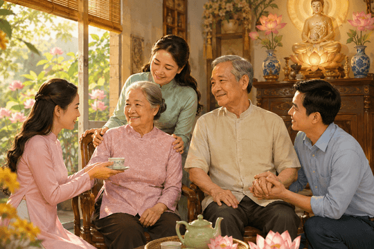 Tại sao Phật giáo quan niệm cha mẹ là những "vị Phật sống"