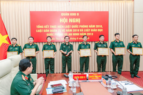 Quân khu 9: Nâng cao sức mạnh, đáp ứng yêu cầu nhiệm vụ bảo vệ Tổ quốc trong tình hình mới