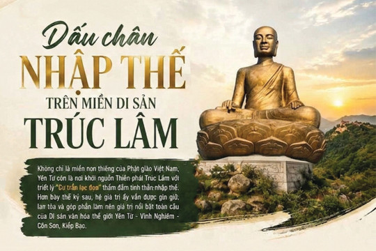 Dấu chân nhập thế trên miền di sản Trúc Lâm