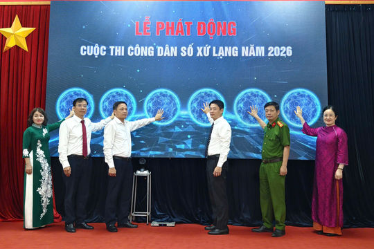 Lan tỏa phong trào "Công dân số Xứ Lạng"
