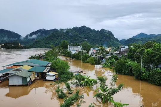 Lũ lên nhanh trên các tuyến sông, ba tỉnh phía Bắc chủ động ứng phó