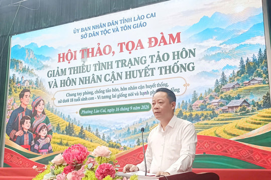Già làng, trưởng bản cùng vào cuộc ngăn tảo hôn ở Lào Cai