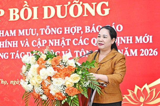 Nâng chất lượng tham mưu từ cách xử lý từng nhiệm vụ