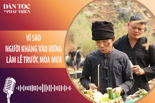 [Podcast] Vì sao người Kháng phải vào rừng trước mùa mưa?