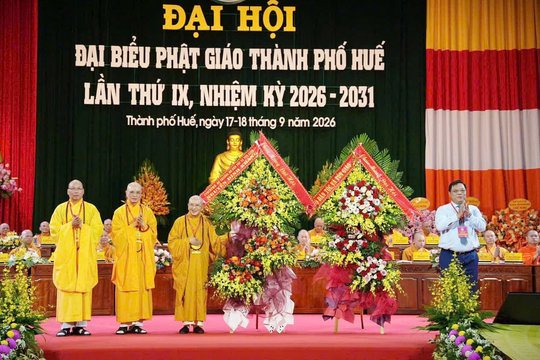 Hòa thượng Thích Huệ Phước làm Trưởng ban Trị sự GHPG Việt Nam TP. Huế