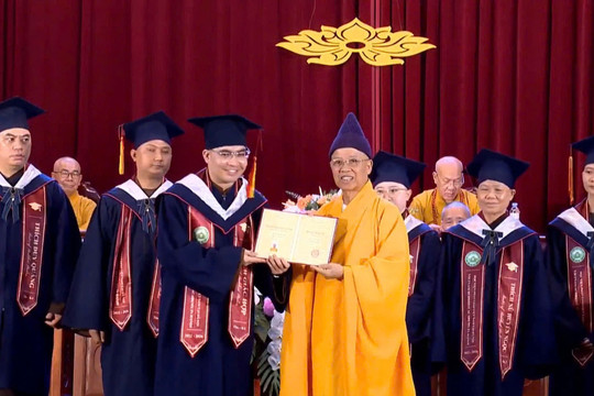 Lễ khai giảng đặc biệt của Học viện Phật giáo Việt Nam