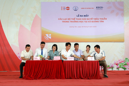 Thể thao kết nối học sinh, phòng ngừa bạo lực học đường