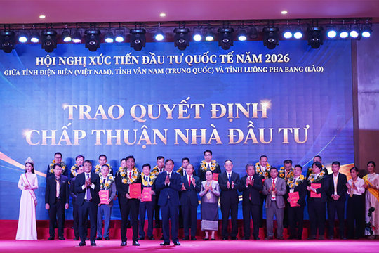 Điện Biên thu hút hơn 7.500 tỷ đồng, mở rộng hợp tác xuyên biên giới