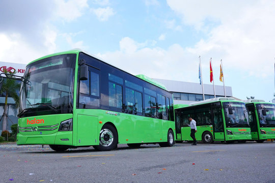 Thái Nguyên: Mở tuyến buýt điện, thúc đẩy giao thông xanh