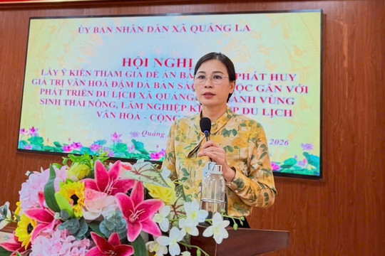 Để văn hóa Dao, Tày thành sức hút của Quảng La