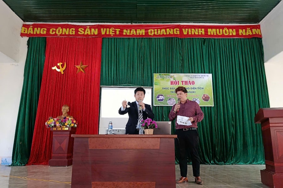 JICA tổ chức Hội thảo hỗ trợ kỹ thuật trồng tỏi cho đồng bào DTTS tại Nghệ An
