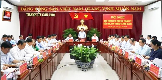 Thống nhất phương án nhân sự TP. Cần Thơ mới trình Trung ương xem xét chỉ định