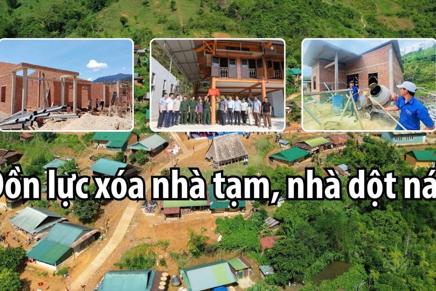 Dồn lực xóa nhà tạm, nhà dột nát: Nghĩa xóm làng, “tấc vàng” cũng hiến (Bài cuối)
