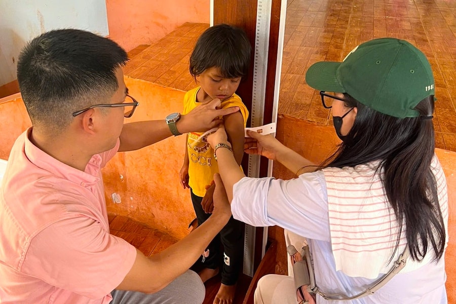 Gia Lai: Triển khai mô hình liên kết dinh dưỡng giúp bà mẹ và trẻ em vùng khó