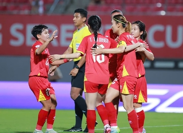 Đội tuyển nữ Việt Nam thắng đậm Campuchia trong trận ra quân ASEAN Cup 2025
