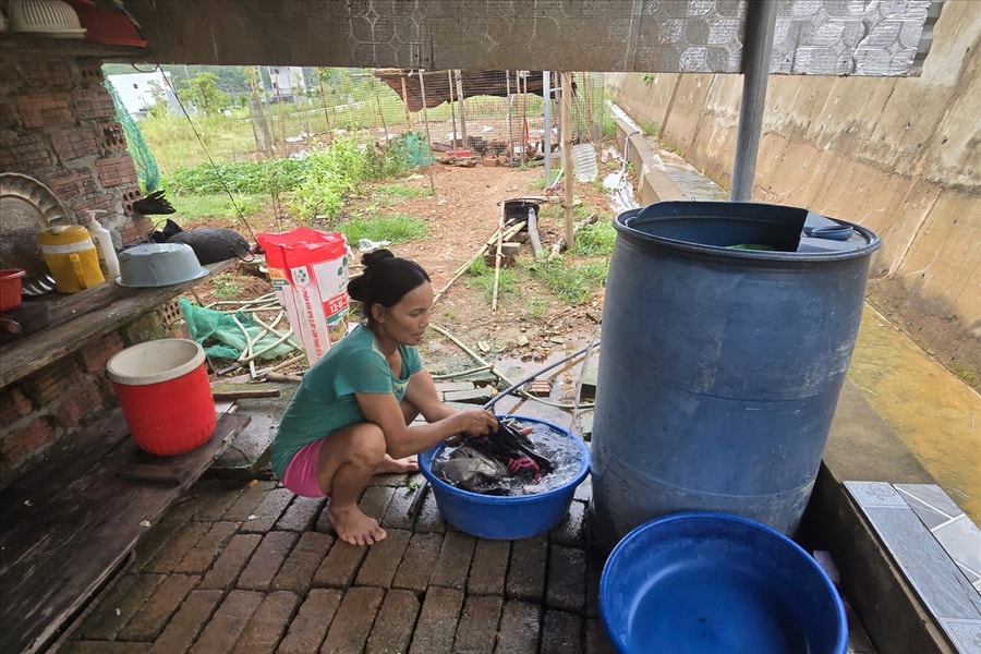 Đài Làng bao năm vẫn phải “trông trời” để có nước sinh hoạt!