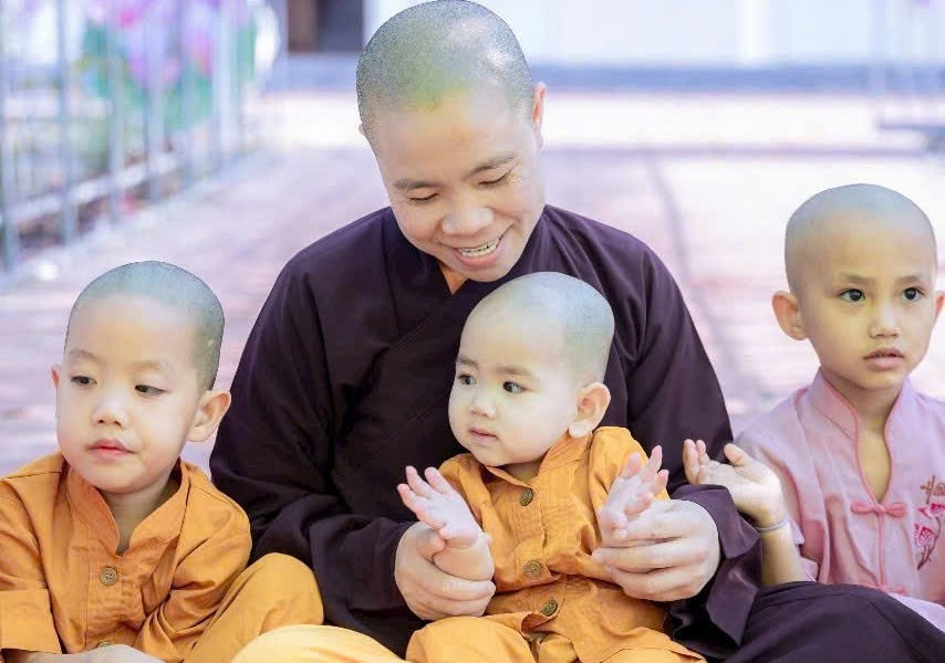Ngôi chùa nhỏ với "trái tim" lớn ở Thanh Hóa