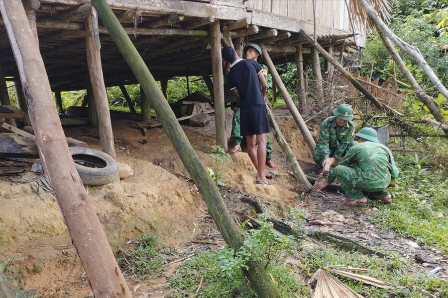 Bộ đội Biên phòng Quảng Trị chủ động ứng phó, sẵn sàng ứng cứu khi bão số 5 đổ bộ