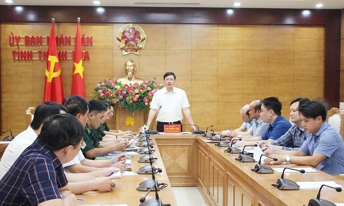 76 xã miền núi Thanh Hóa họp khẩn ứng phó bão số 9