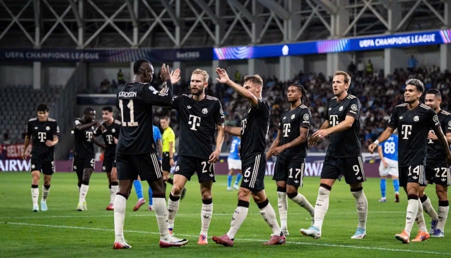 Champions League: Bayern Munich khẳng định sức mạnh khi thắng đậm 5-1 trước Pafos