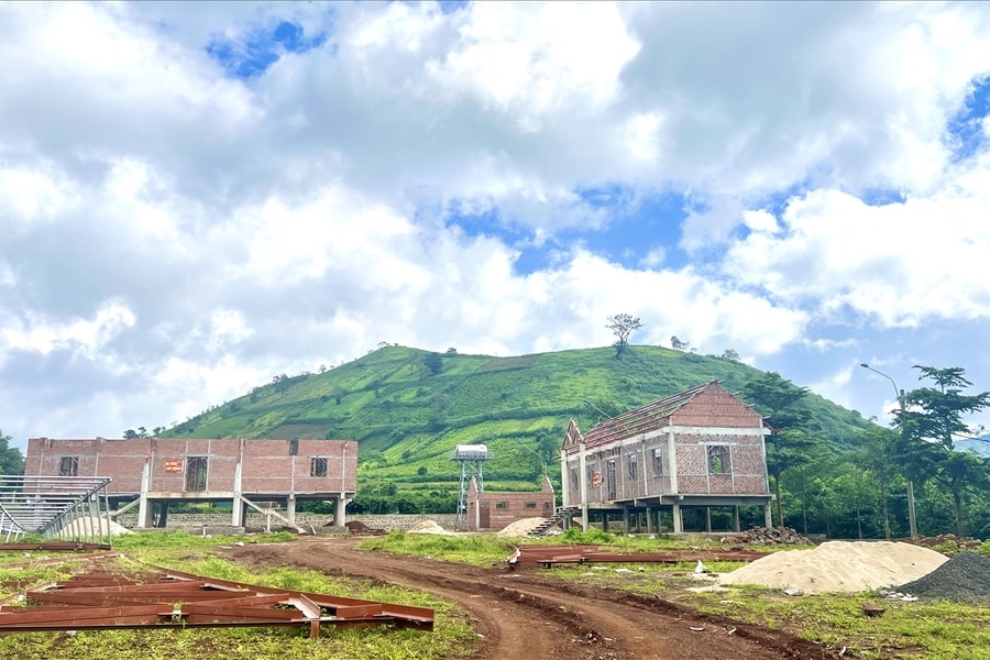 Gia Lai: Tháo dỡ công trình Nhà rông tại làng Ia Gri vì bị bê tông hóa
