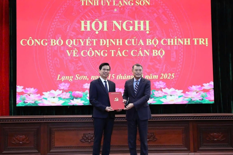 Ông Hoàng Quốc Khánh giữ chức Bí thư Tỉnh ủy Lạng Sơn