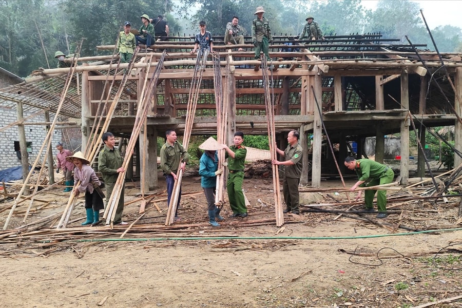 Giữ bình yên bản làng từ phong trào học và làm theo Bác