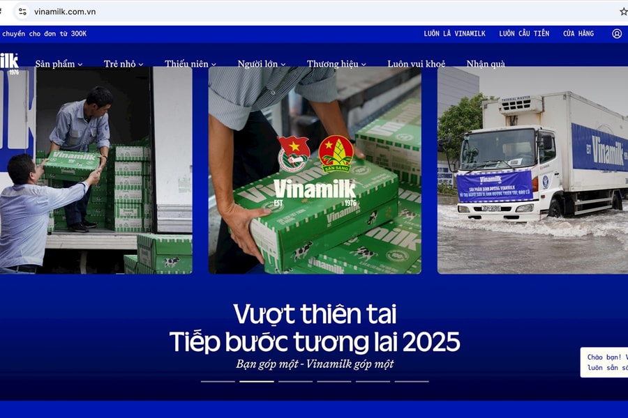 Bạn góp một, Vinamilk góp một - Hành trình vượt thiên tai tiếp bước tương lai