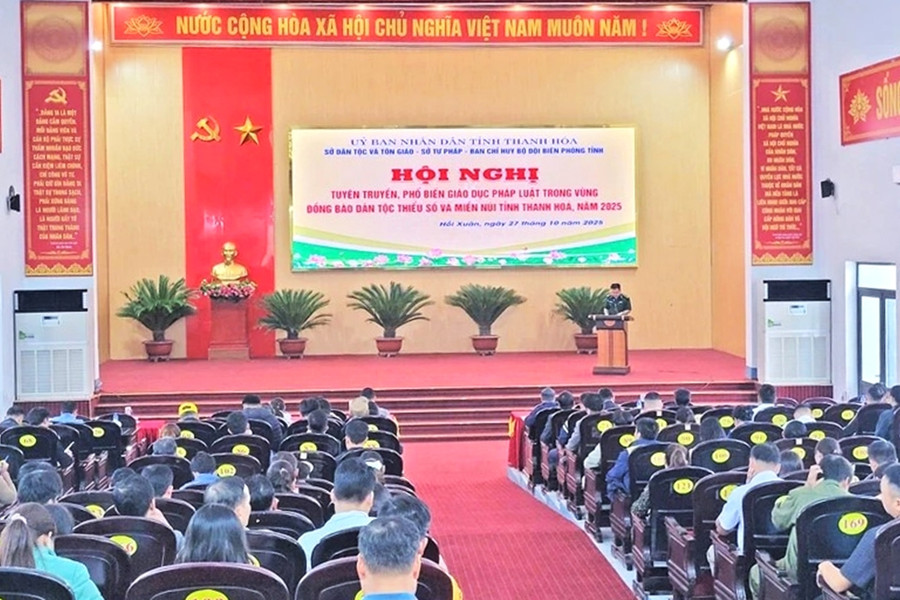 Thanh Hóa: Nâng cao nhận thức pháp luật cho đồng bào vùng cao