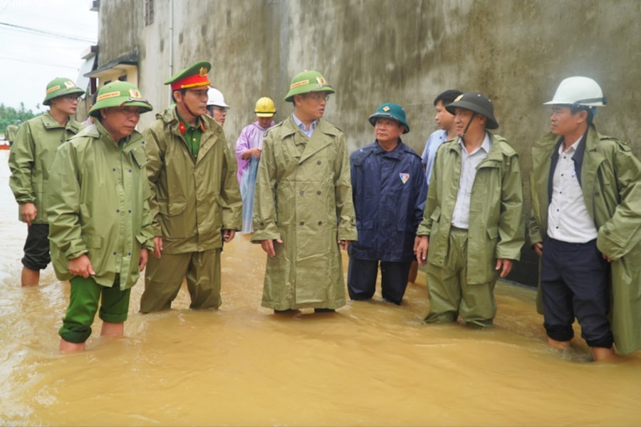 Quảng Ngãi sẽ thành lập 4 đoàn công tác chỉ đạo ứng phó thiên tai