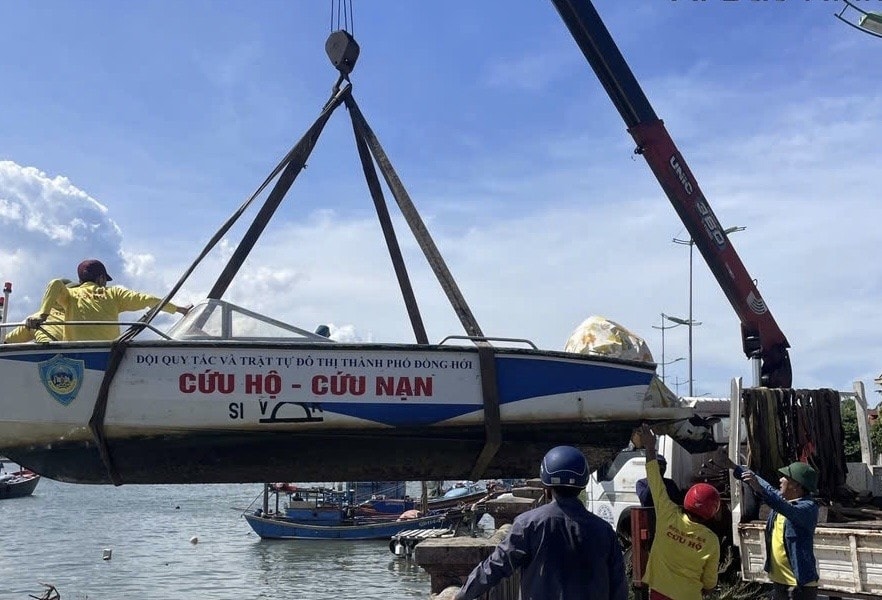 Quảng Trị: Đã chuyển sang trạng thái sẵn sàng ứng phó bão số 13