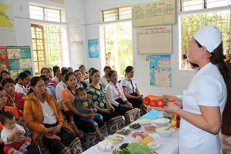 Nghệ An: Tác động tăng trưởng, phát triển của trẻ khi được chăm sóc sức khỏe từ 1.000 ngày đầu đời