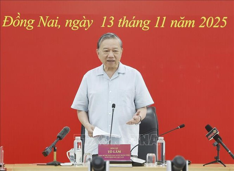 Tổng Bí thư Tô Lâm kiểm tra Dự án Sân bay Long Thành